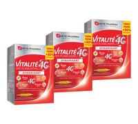 Forté Pharma Énergie Vitalité 4G Dynamisant 30 Ampoules Promo 2+1 Gratuit