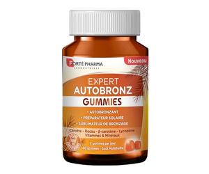 Forté Pharma Expert Autobronz gummies 60 gommes