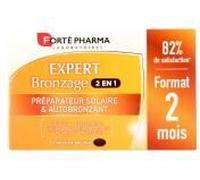 Forté Pharma Complément alimentaire Expert Bronzage Vitamine C et E 56 comprimés