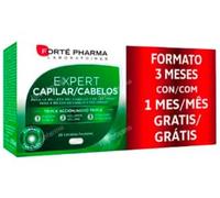 Forté Pharma Expert Capillaire 84 Comprimés, 3 Mois | Kératine et acides aminés, vitamines groupe B, formule synergique, haute absorption, laboratoires européens