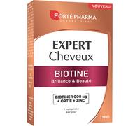 Forté Pharma Expert Cheveux Biotine 30 Comprimés Format 1 Mois