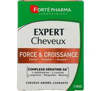 Forté Pharma Expert Cheveux Force & Croissance Vitalité Kératine 30 comprimés