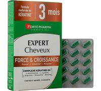 Forté Pharma Expert Cheveux Force & Croissance Vitalité Kératine Format 3 mois