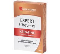 Forté Pharma Expert Cheveux Kératine 30 Comprimés Format 1 Mois