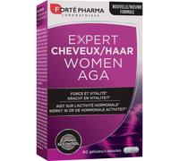Forté Pharma Expert Cheveux Women AGA 60 Gélules