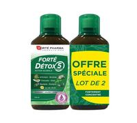 Forté Pharma Forté Détox 5 Organes 2x500ml