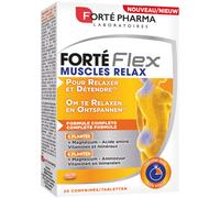 Forté Pharma Forté Flex Muscle Relax Détente Des Muscles Formule Complète 20 Comprimés
