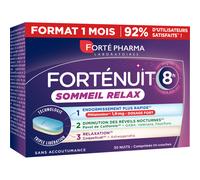 Forté Pharma Forté Nuit Sommeil Relax 1 Mois 30 Comprimés