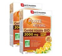 Forté Pharma Forté Royal Gelée Royale Bio 2000mg - lot de 2x20 ampoules