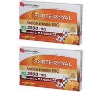 FORTE PHARMA Forté Royal Gelée Royale Bio 2500 mg Solution Orale 2x150 ml