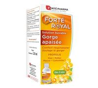 Forté Pharma - Forté Royal Gorge Apaisée - Sirop Gorgepropolis Miel - Dès 3 Ans, Goût Caramel Vitamines & Nutriments Essentiels 120 Ml Unisex