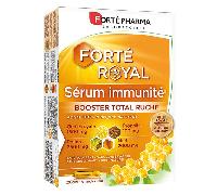 Forté Pharma – Sérum Royal Booster d'immunité – Gelée royale, propolis, pollen, miel – 20 x 15 ml