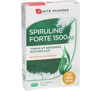 Forté Pharma – Complément alimentaire – Spiruline Forte 1500 – Tonus & défenses – 30 comprimés