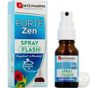Forté Pharma - Spray Forté Zen Flash - Coquelicot, Rhodiole, Vitamine B3 - 15 ml, sans alcool
