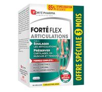 Forté Pharma - FortéFlex Articulations - Complement Alimentaire Articulations - Collagene marin, Curcuma, Vitamine C, Zinc - Santé des os, tendons, ligaments - Format 3 mois, 90 gélules, 1/jour