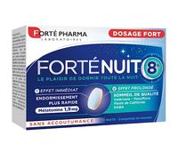 Forté Pharma Complément sommeil FortéNuit 8h Mélatonine & Plantes 15 comprimés