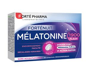 Forté Pharma Forténuit Mélatonine 1900 Flash 30 Comprimés Orodispersibles