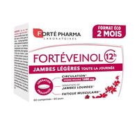 Forté Pharma Fortéveinol Jambes Légères Vigne rouge Magnesium 60 comprimés