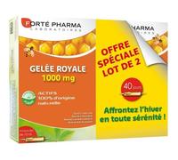 Forté Pharma Gelée Royale 1000mg Lot De 2 X 20 Ampoules
