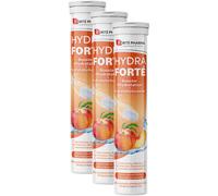 Forté Pharma Hydra Forté Booster D’Hydratation Gout Pêche 24 Compr. Efferv. Promo 2+1 Gratuit