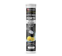 Forté Pharma - Hydra Forté Sport Intense - Electrolytes, Caféine, Mineraux, Magnesium, BCAA, Vitamine C - Hydratation, Activité sportive - 24 comprimés effervescents citron, 1 à 2/jour