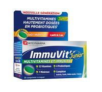 Forté Pharma – Complément alimentaire enfant Immuvit' Junior – 30 comprimés à croquer dès 4 ans