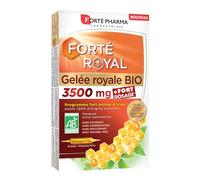 Forté Pharma Immunité FortéRoyal Gelée Royale Bio 3500mg BIO 10 ampoules