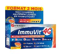 Forté Pharma Immuvit' 4G Multivitamines Immunité Levure 60 comprimés