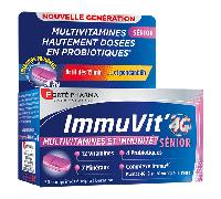 Forté Pharma Immuvit'4G Sénior Vitamine C Magnesium Guarana 30 comprimés