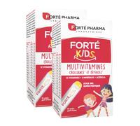 Forté Pharma Lot Forté Kids Multivitamines enfants dès 3 ans 2x10 sticks gel