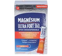 Forté Pharma Magnésium Ultra Fort 360 mg - Sticks Fruits Rouges Granulés 30 pc(s)