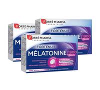 Forté Pharma Mélatonine 1900 Flash 30 comprimés orodispersibles Lot de 3