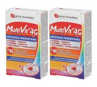 Forté Pharma MultiVit’4G Défenses Comprimé(S) 2x30 pc(s)