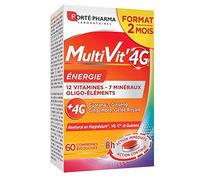 Forté Pharma Multivit' 4G Énergie Format 2 Mois 60 Comprimés Bi-Couches