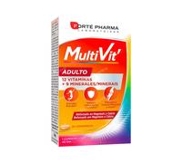 Forte Pharma Multivit Adulto 28 Comprimés Complément Alimentaire Multivitamines et Minéraux Énergie Anti Fatigue