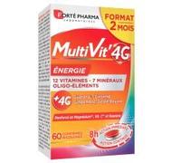 Forté Pharma MultiVit'4G Energie 60 Comprimés Bicouches - Boîte 60 Comprimés