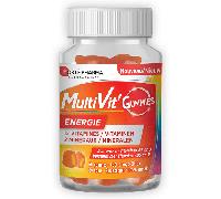 Forté Pharma Multivit'Gummies Énergie Vitamine C Magnesium 60 gummies dès 4 ans