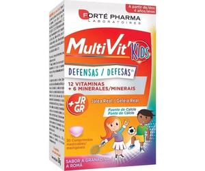 Forté Pharma MultiVit'Kids Défenses 30 Comprimés À Croquer