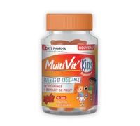 Forté Pharma MultiVit'Kids Gummies Vitamine C Vitamine D 60 gommes