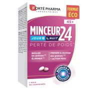 Forté Pharma Minceur 24 45+ Bruleur de Graisses Jour Nuit Chrome 56 comprimés