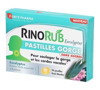 FORTE PHARMA RinoRub Pastilles Gorge Pastille(S) À Sucer 24 pc(s)