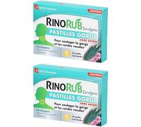 FORTE PHARMA RinoRub Pastilles Gorge Pastille(S) À Sucer 2x24 pc(s)