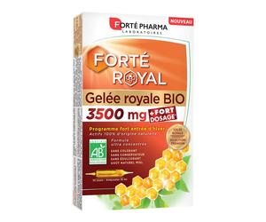 Forté Pharma Royal Gelée royale 3500 mg BIO Ampoule(S) Buvable(S) 10 pc(s)