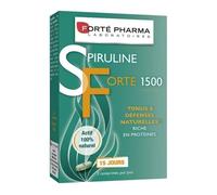 Forté Pharma – Complément alimentaire – Spiruline Forte 1500 – Tonus & défenses – 30 comprimés