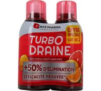 Forté Pharma Turbo Draine Agrumes 2x500ml