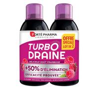 Forté Pharma TurboDraine Framboise Lot de 2 x 500ml
