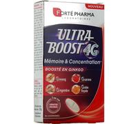 Forté Pharma Ultra Boost 4G Mémoire & Concentration 15 Comprimés