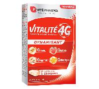 Forté Pharma - Complément alimentaire Vitalité 4G Dynamisant - Ginseng - 30 comprimés à croquer