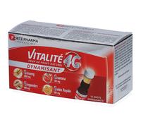 Forté Pharma Vitalité 4G Dynamisant 10 Shots Énergisants