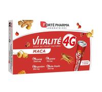 Forté Pharma Vitalité 4G Maca Ginseng Gelée Royale 10 unidoses à boire